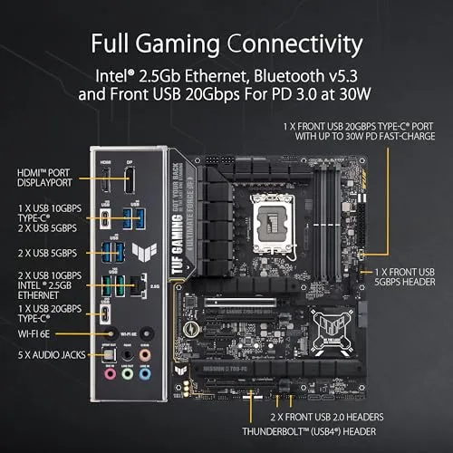 ASUS TUF Gaming Z890-PRO 6