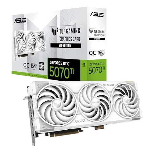 ASUS TUF-RTX5070TI-O16G-BTF-WHITE