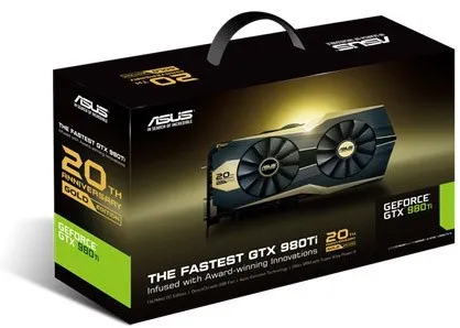 Asus GeForce GTX 980 Ti 20th Anniversary Gold Edition 6GB GDDR5 4