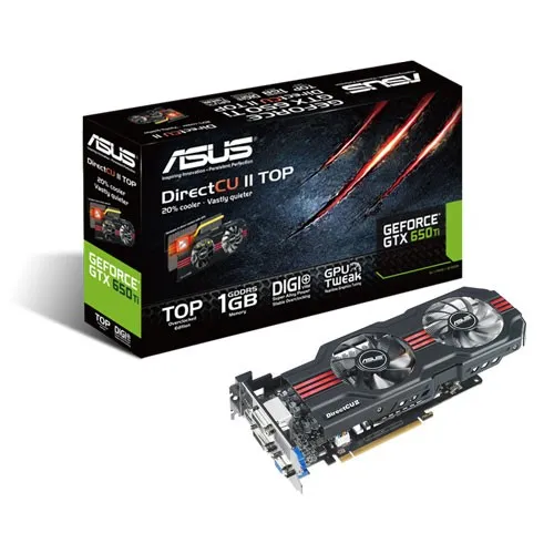 Asus GTX 650 Ti Direct Cu II TOP DC2T 3