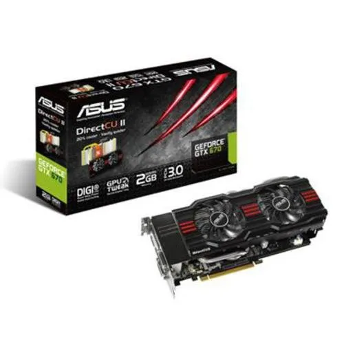 Asus GTX 670 Direct CU II TOP 2
