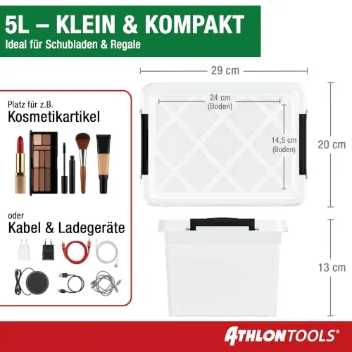 ATHLON TOOLS Aufbewahrungsboxen 3