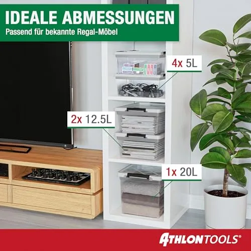 ATHLON TOOLS Aufbewahrungsboxen 6