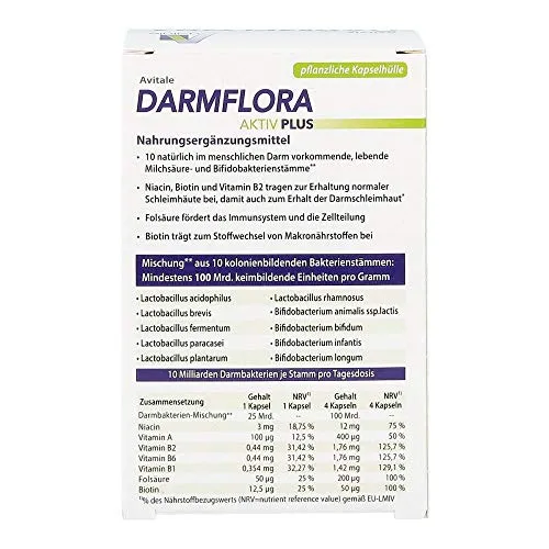 Avitale Darmflora Aktiv Plus 3