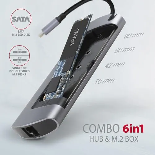 AXAGON HMC-6M2 3