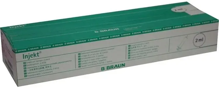 B. Braun Spritzen 2 ml Luer