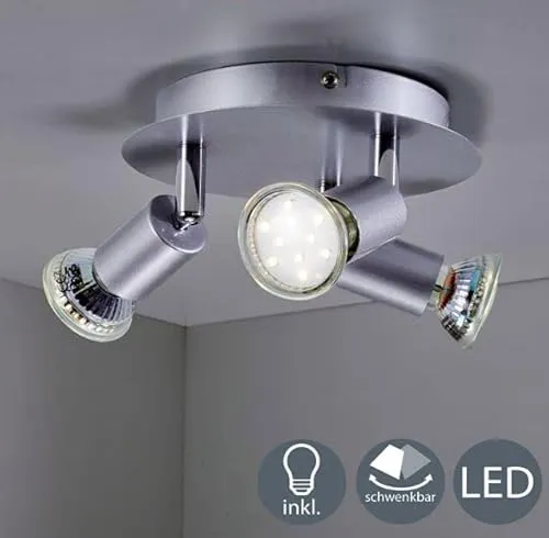 B.K.Licht LED Deckenlampe 2