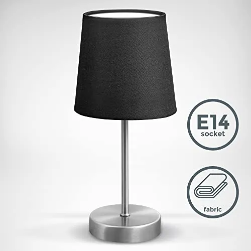 B.K.Licht Nachttischlampe UC 3