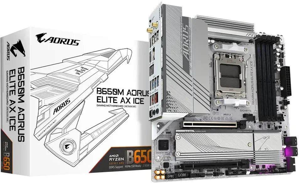B650M Aorus Elite AX ICE