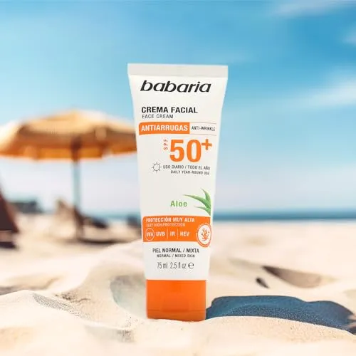 Babaria Sonnencreme Gesicht SPF 50+ 4