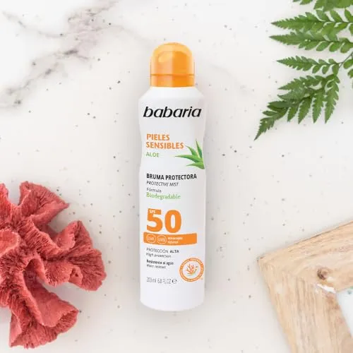Babaria Sonnenschutz Nebel Sensitiv SPF 50 2