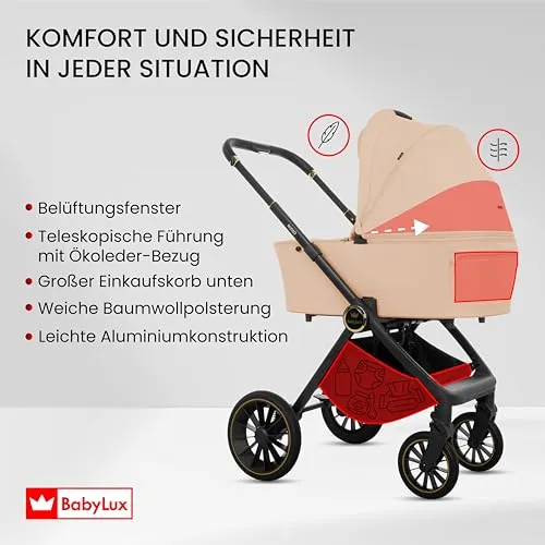 Babylux Kinderwagen ROSSO 2