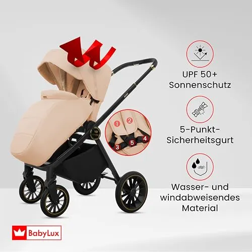 Babylux Kinderwagen ROSSO 5