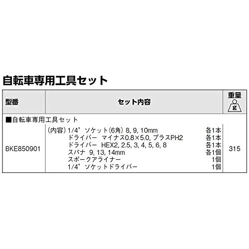 Bahco BKE850901N 2