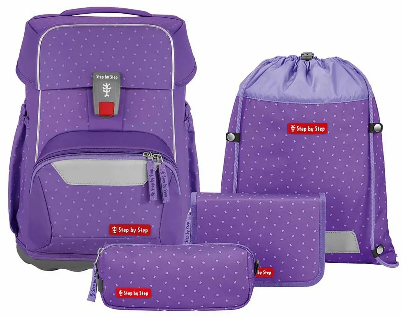 Basis 4-tlg. Purple Konfetti