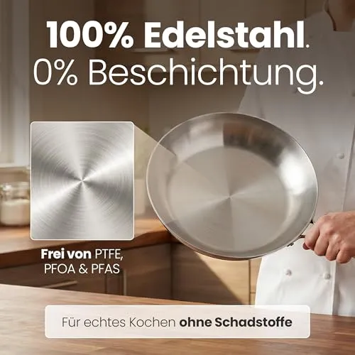 Batoris Edelstahlpfanne UC 3