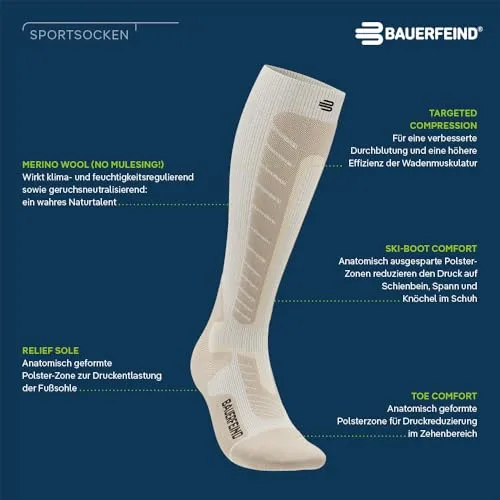 BAUERFEIND Ski Alpine Compression Socks 3