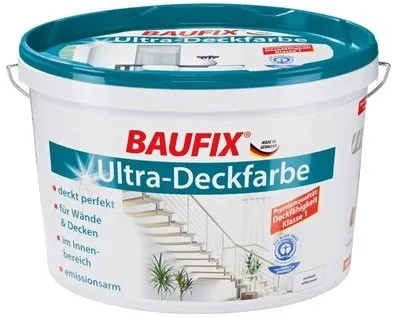 Baufix Ultra-Deckfarbe Blauer Engel 10 l