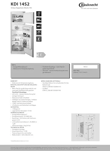 Bauknecht KDI 14S2 4