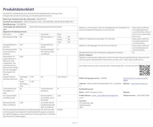 Bauknecht T8 S6300 3A 6