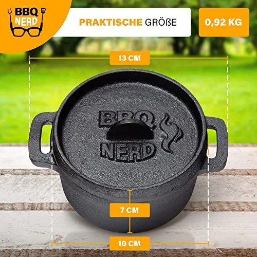 BBQ Nerd Mini Dutch Oven 3
