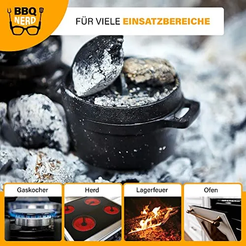 BBQ Nerd Mini Dutch Oven 5