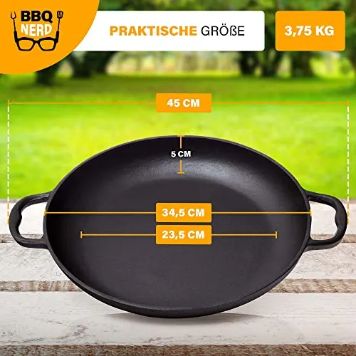 BBQ Nerd Paellapfanne 3