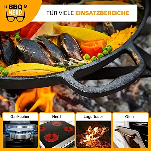 BBQ Nerd Paellapfanne 5