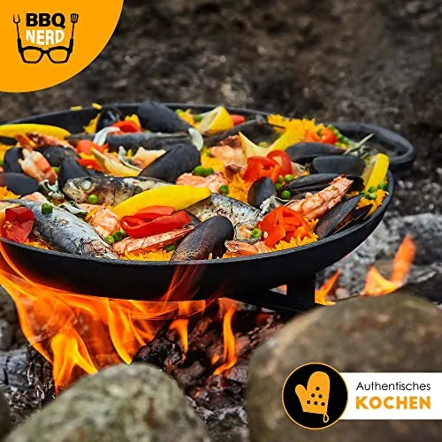 BBQ Nerd Paellapfanne 6