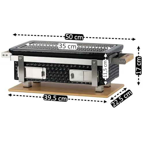 BBQ-Toro Tischgrill Mini 4