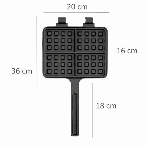 BBQ-Toro Waffeleisen 6