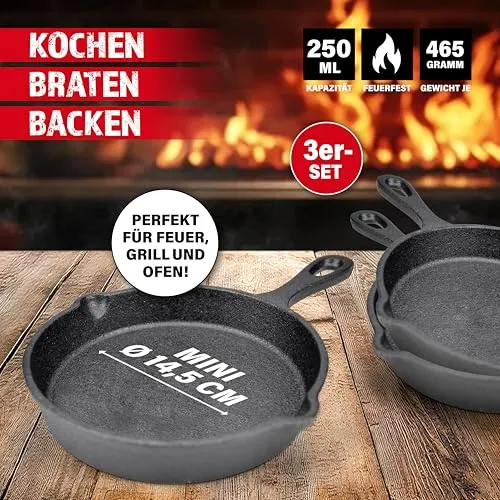 BBQBOSS Gusseisen Pfännchen 2