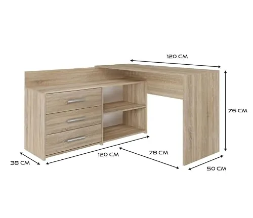BDW Eckschreibtisch 3
