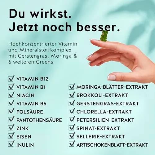 Bears with Benefits Gummibärchen Moringa 2