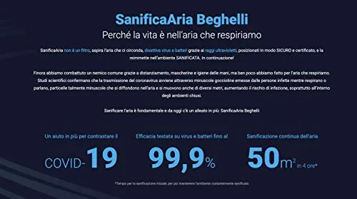 Beghelli SanificaAria 30 3