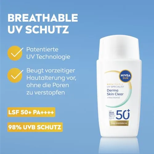 Beiersdorf NIVEA SUN UV-Fluid LSF 50+ 2