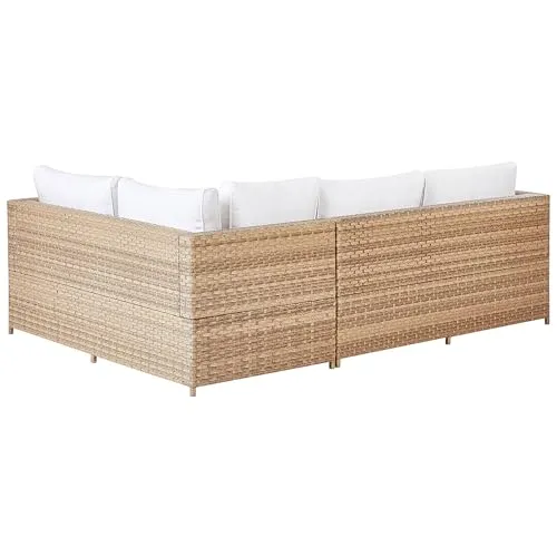 Beliani Garten Ecksofa UC 6