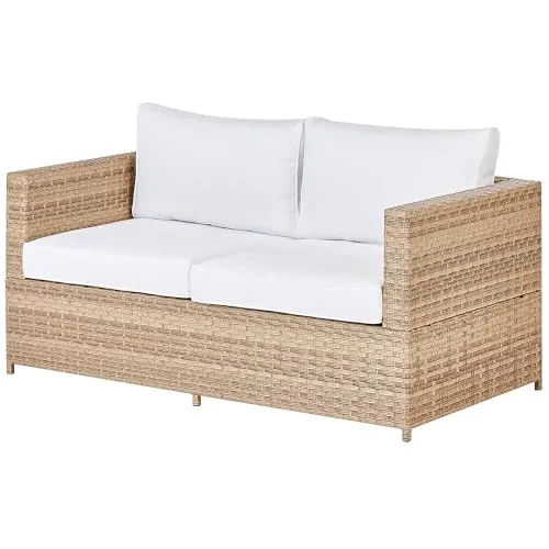 Beliani Garten Ecksofa UC 7