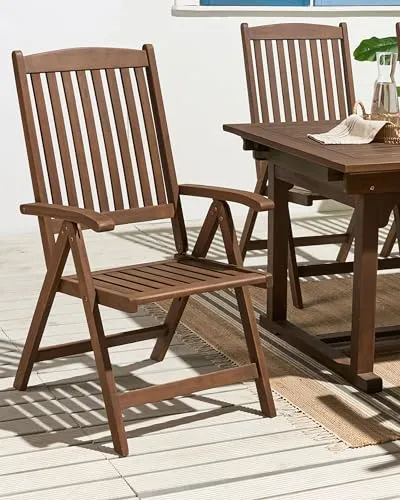 Beliani Gartenstuhl UC 2