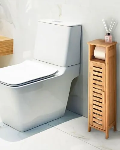 Beliani Toilettenpapier-Schrank 2