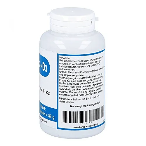 Berco-ARZNEIMITTEL K2+D3 2