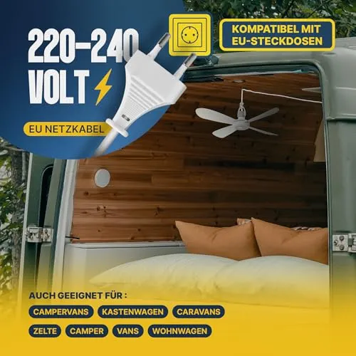 Bestlivings Mobiler Deckenventilator 4