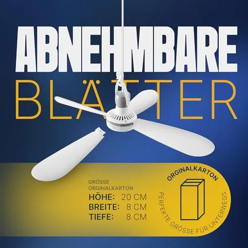 Bestlivings Mobiler Deckenventilator 5