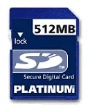 Bestmedia Platinum Secure Digital Card 512 MB