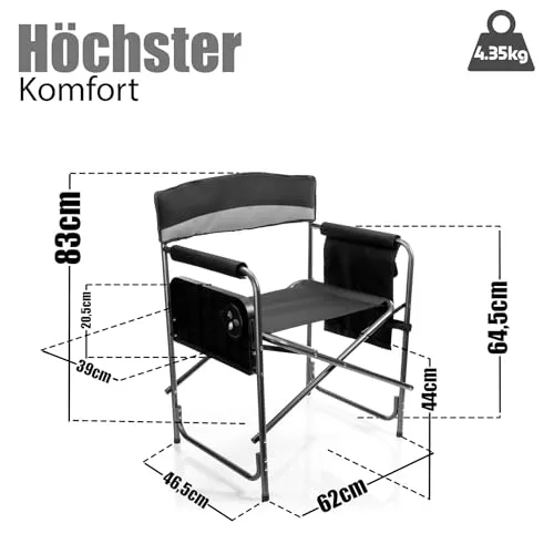 BigDean Campingstuhl UC 2