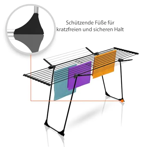 BigDean Wäscheständer 280 3
