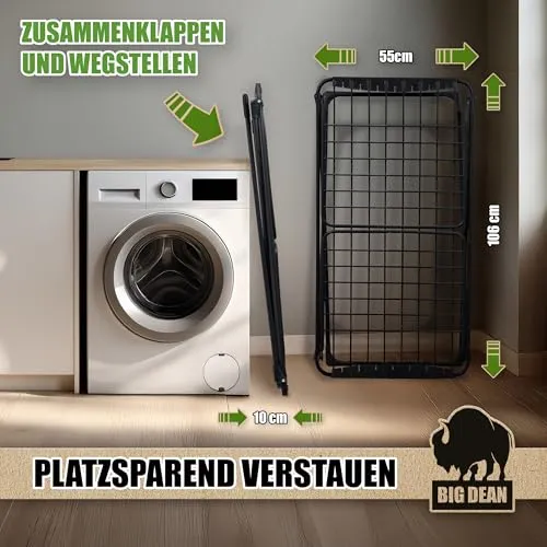 BigDean Wäscheständer XXL 3