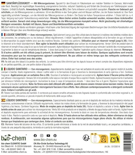 bio-chem Sanitärflüssigkeit 6