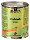 Biofa Decklack, seidenmatt