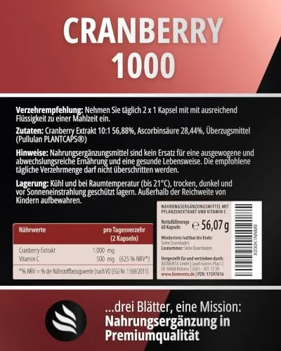 BIOMENTA Cranberry 3